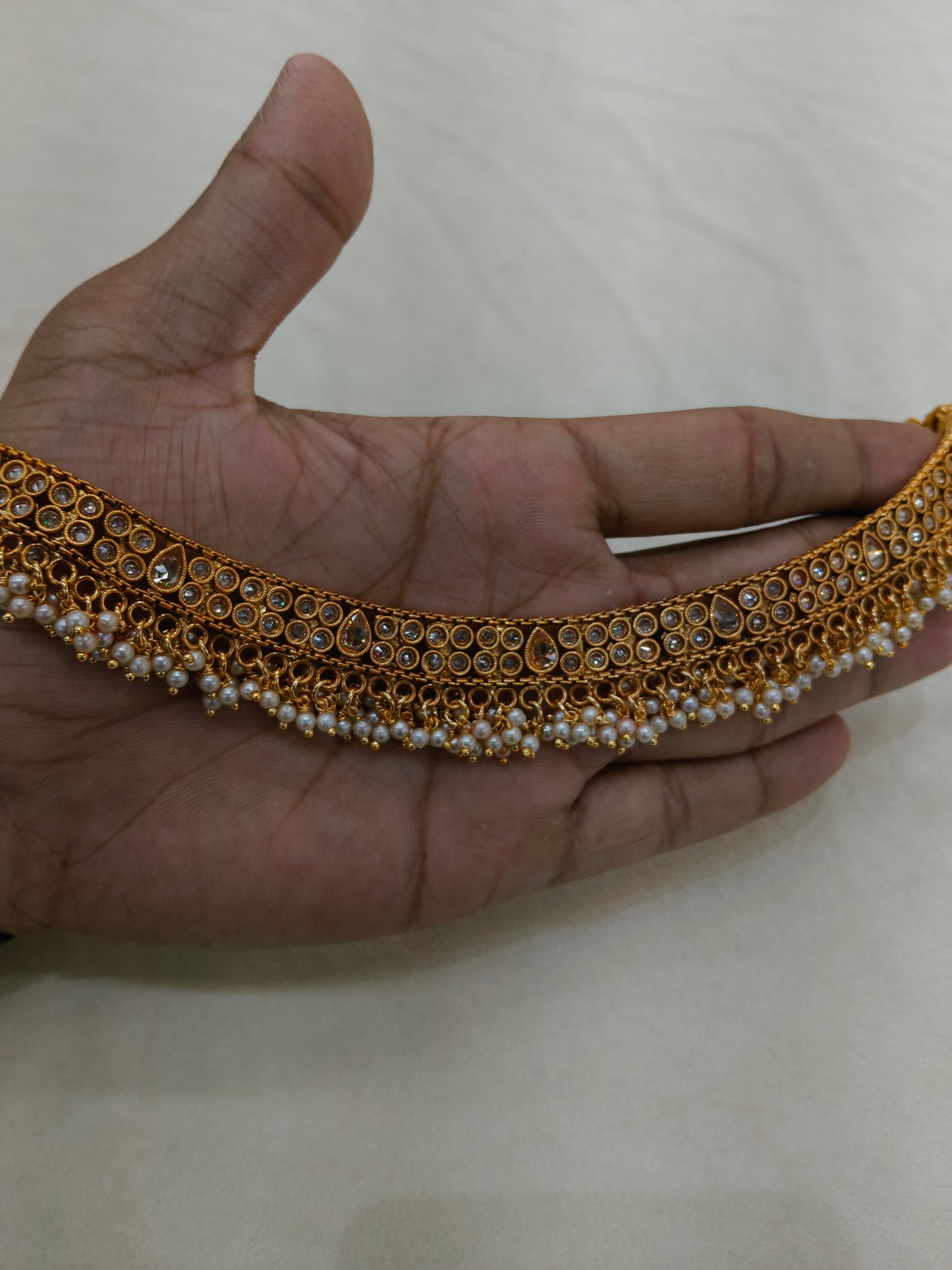 Gold Anklets Jhanjar Payal Alisa Jewellery