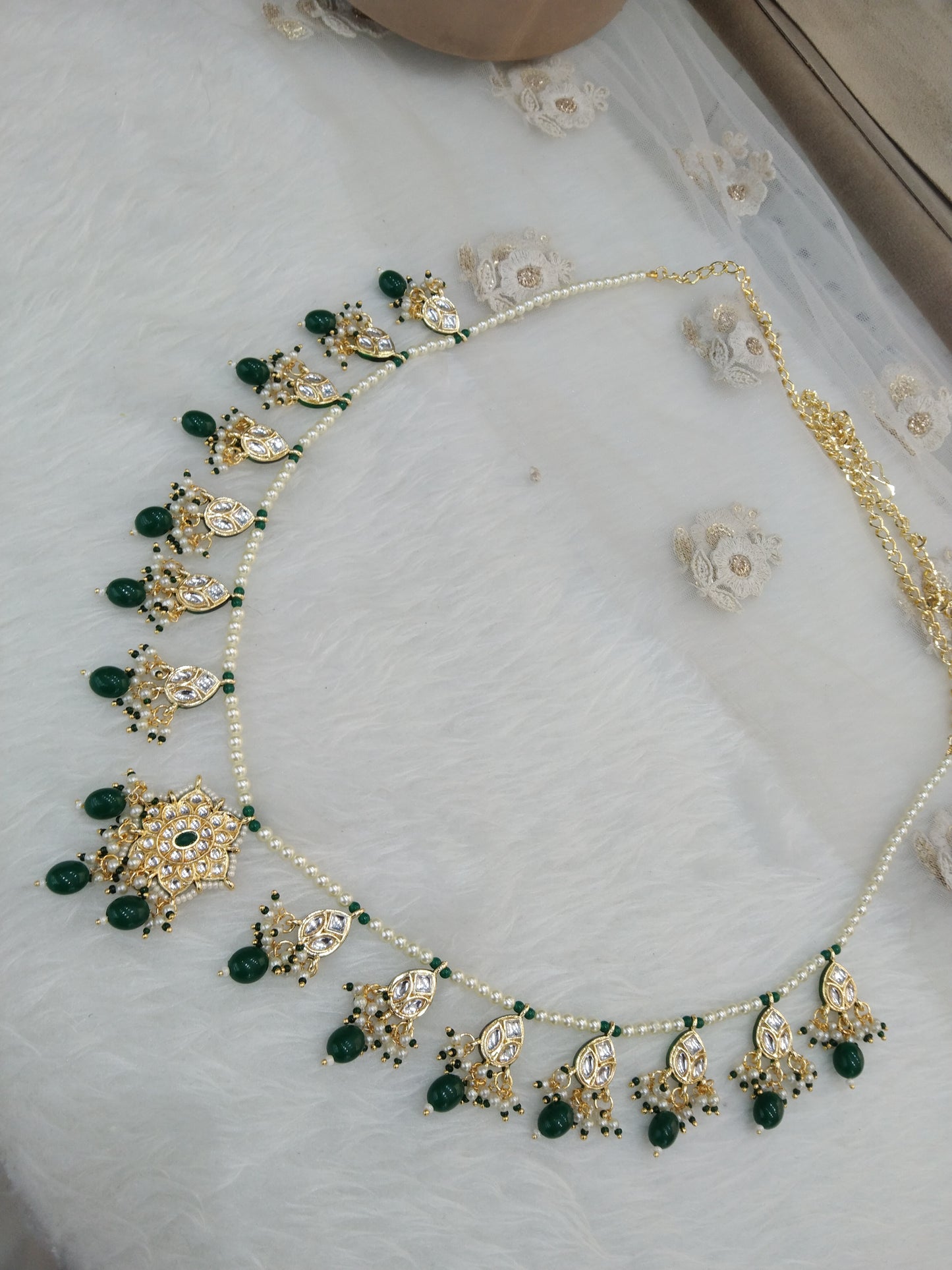 Kundan Belly Sari Saree Chain Indian Jewellery Kamarbandh Kamarband honey Belt