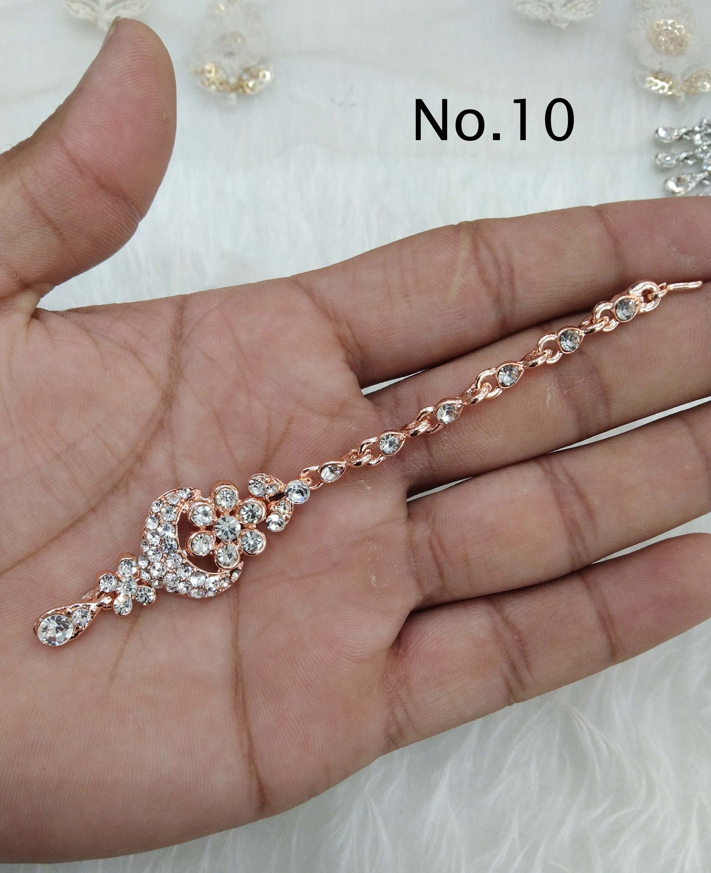 Tikka Tika  Jewellery/Antique gold , silver , rose gold Maang Tikka Indian mini Jewellery