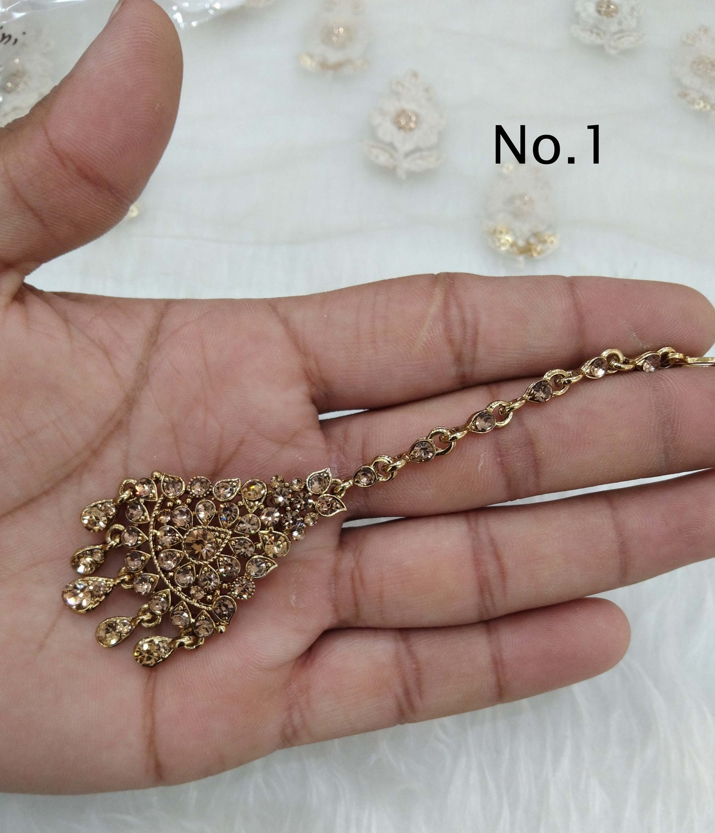 Tikka Tika  Jewellery/Antique gold , silver , rose gold Maang Tikka Indian mini Jewellery
