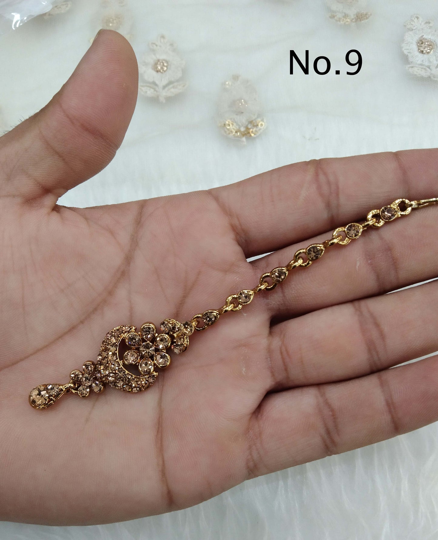 Tikka Tika  Jewellery/Antique gold , silver , rose gold Maang Tikka Indian mini Jewellery
