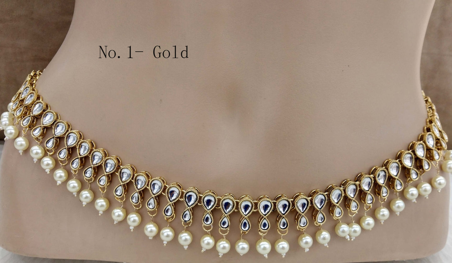 Antique Gold Belt Sari Saree Belly Chain Jewellery Indian Kamarbandh Kamarband Belt Online