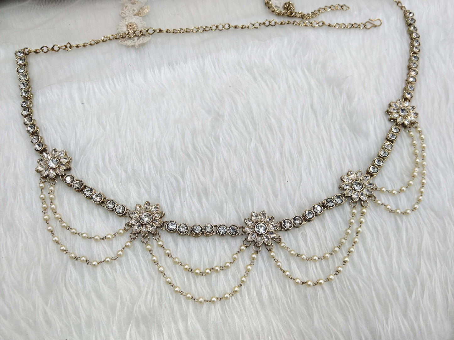 Antique Gold Belt Sari Saree Belly Chain Jewellery Indian Kamarbandh Kamarband Belt Online