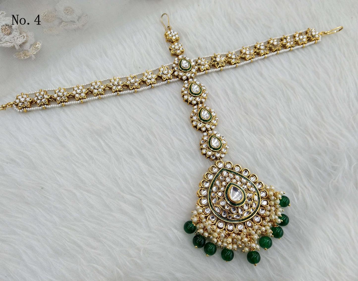 Indian Headpiece Matha Patti Head Chain/Bollywood Head Piece Tikka Hair chain/ Indian Head Jewellery/Pakistani Head Jewellery