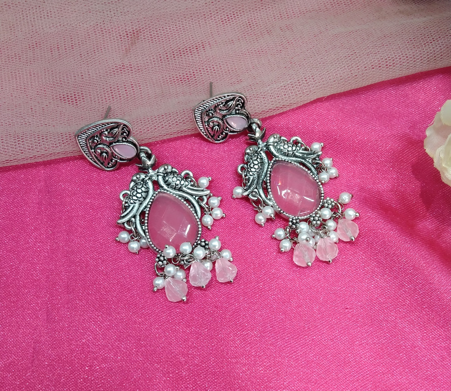 Brass Bollywood Bhanshi Earrings