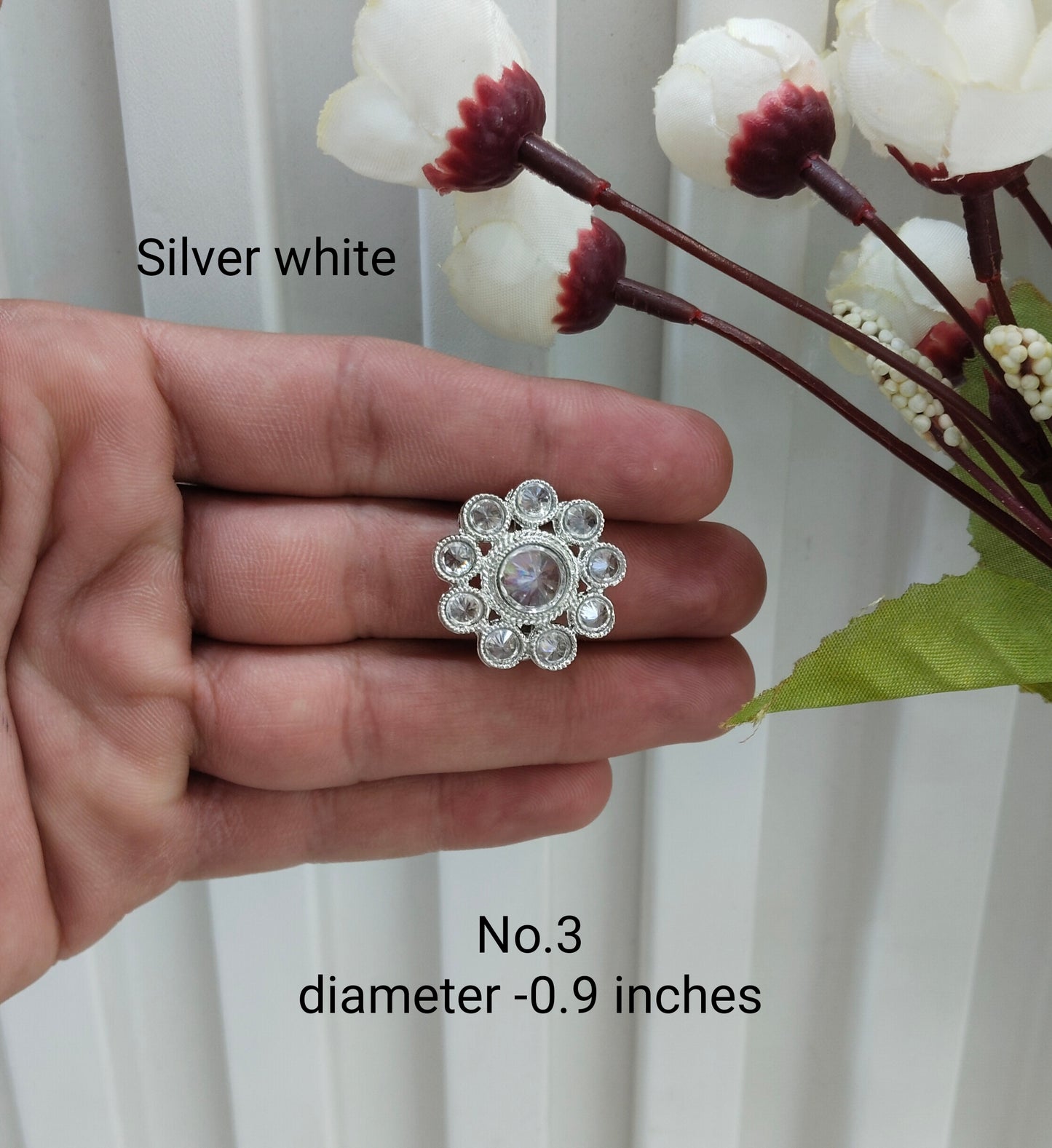 Antique Gold and Silver Cocktail Indian Finger Rings