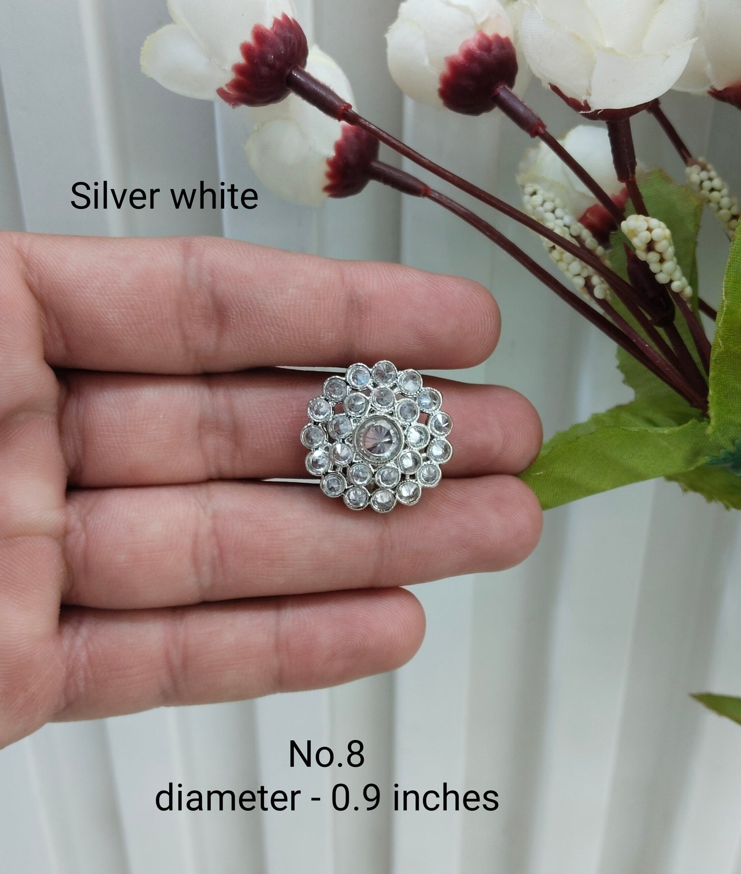Antique Gold and Silver Cocktail Indian Finger Rings