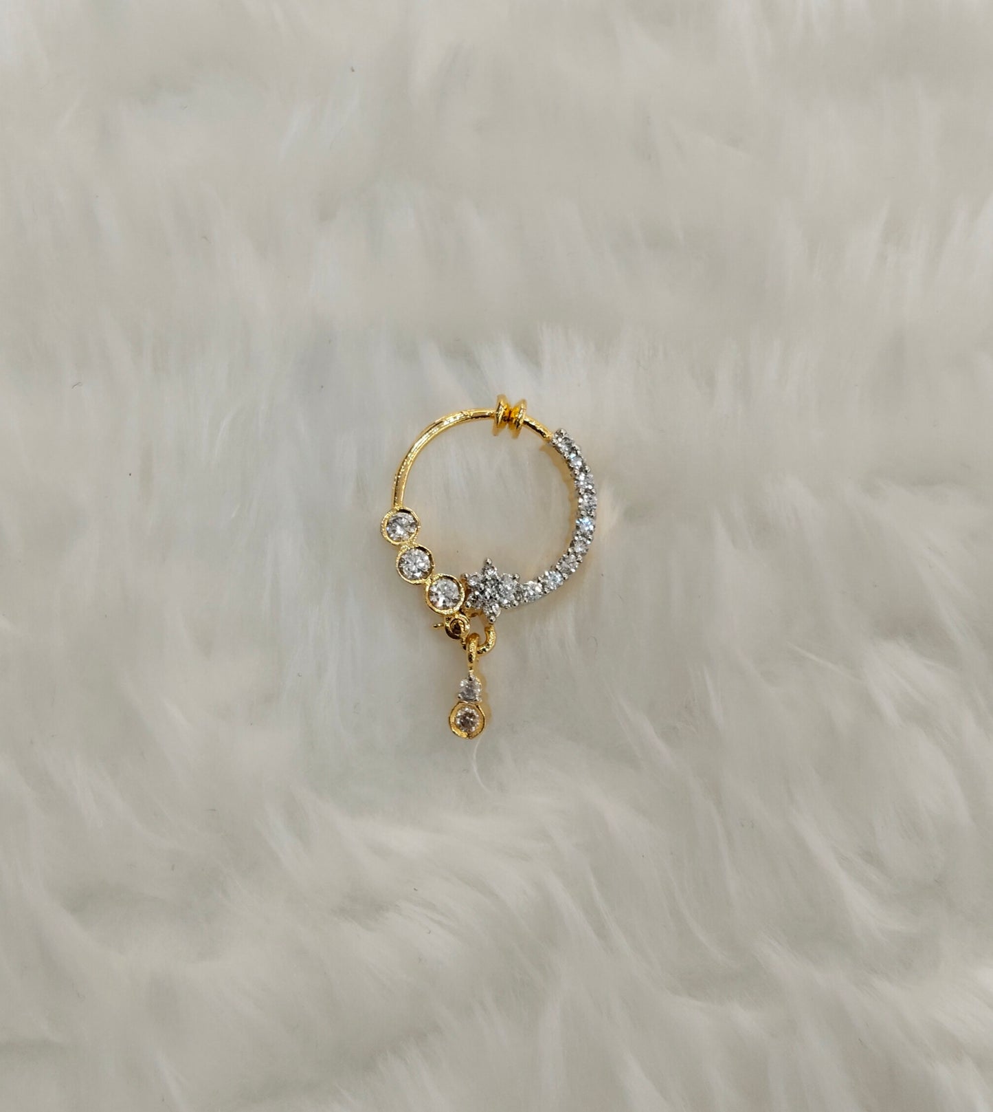 Clip On Nose Pins Indian Rings