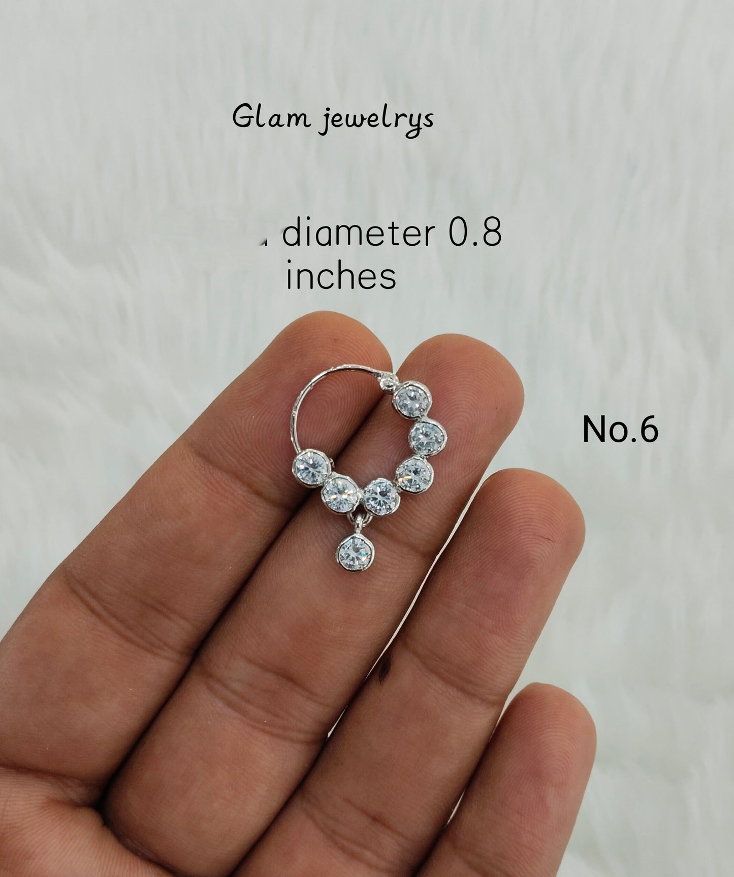 Clip On Nose Pins Indian Rings