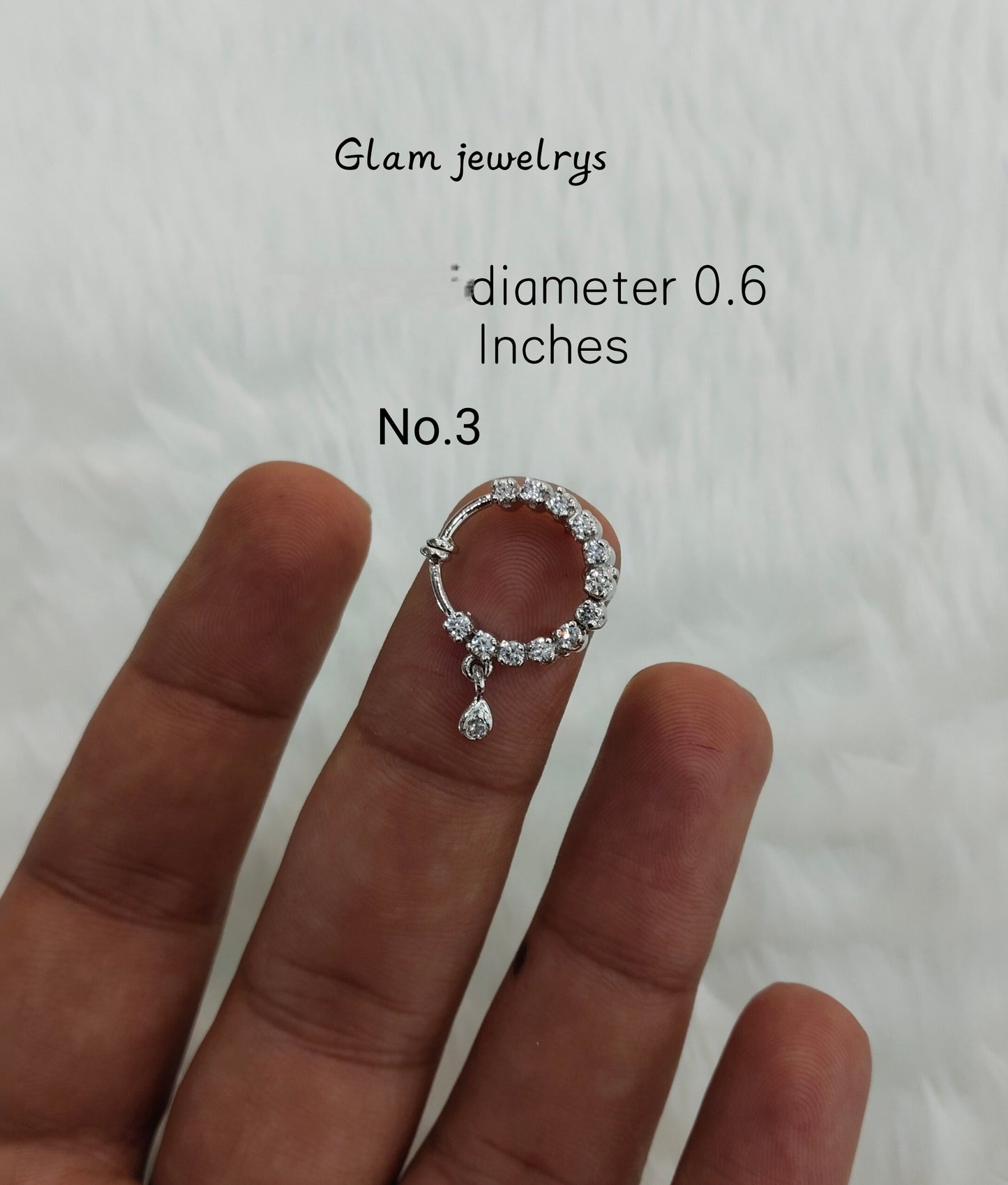 Clip On Nose Pins Indian Rings