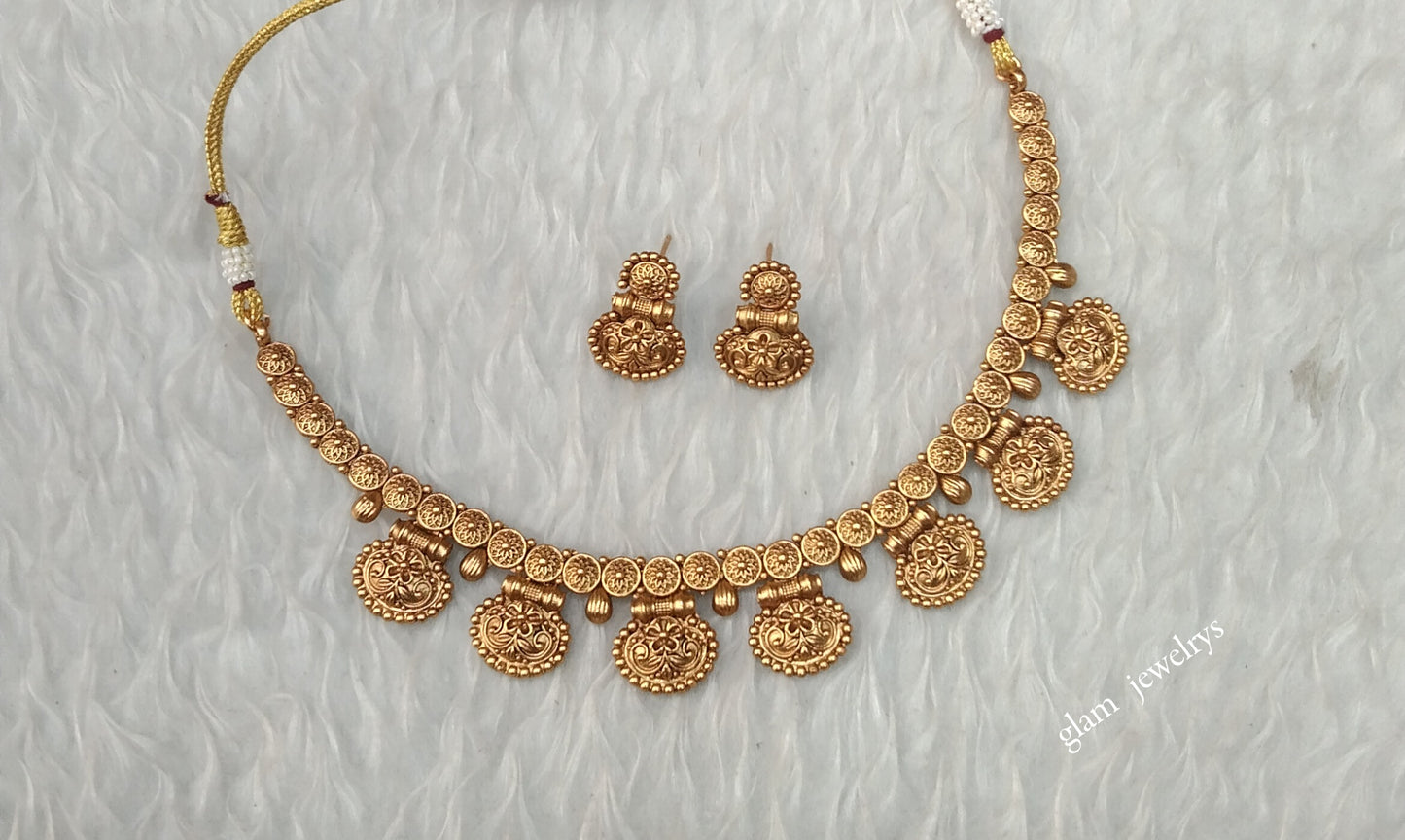 Gold polki Necklace set/ Gold Necklace Many sets