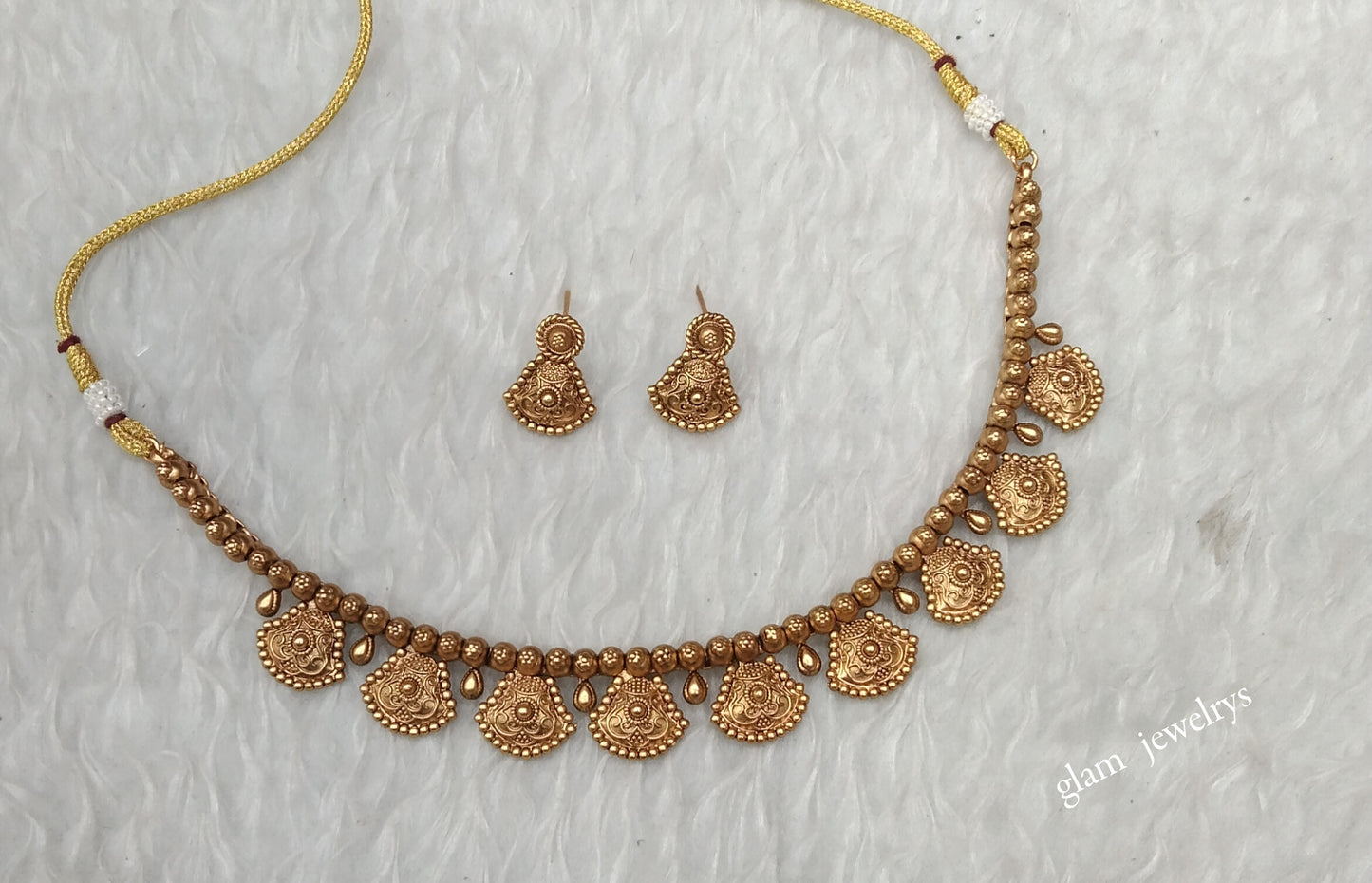 Gold Polki Necklace set/ Gold Necklace Many sets
