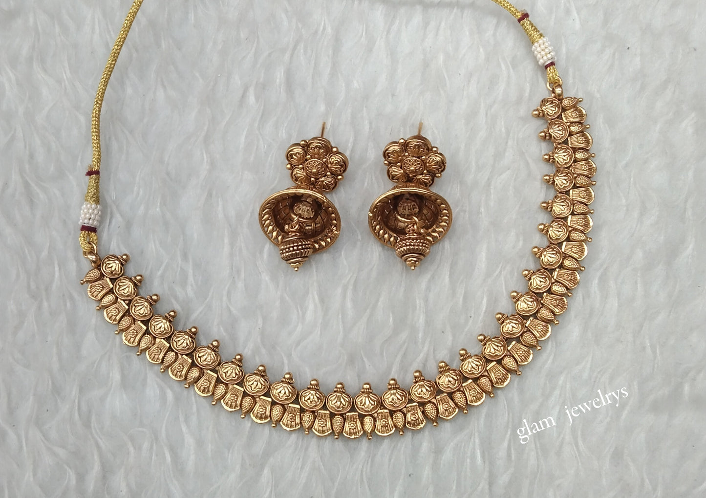 Gold Polki Necklace set/ Gold Necklace Many sets