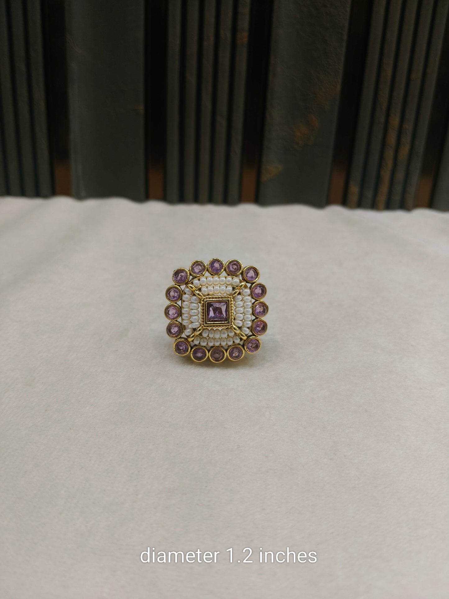 Kundan Adjustable Nigar Indian Finger Rings
