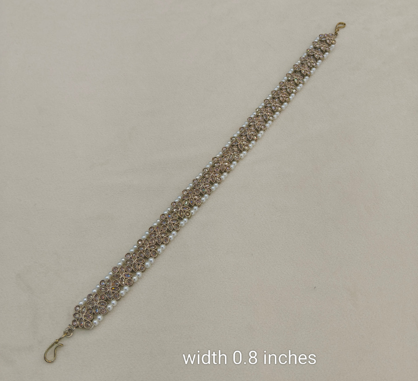 Antique Headpiece Matha Patti sheesh fool Manha Head Jewellery