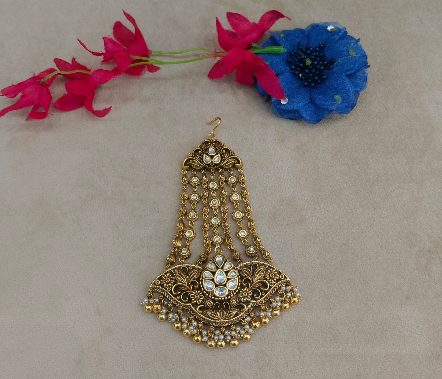 Headpassa jhumar kundan Pakistani passa