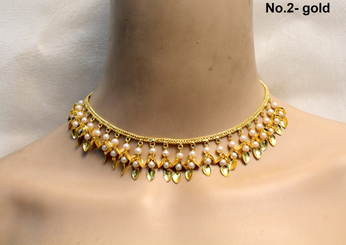Jadau necklace pippal patti punjabi muslim set/Indian jewelry pakistani punjabi jewellry set