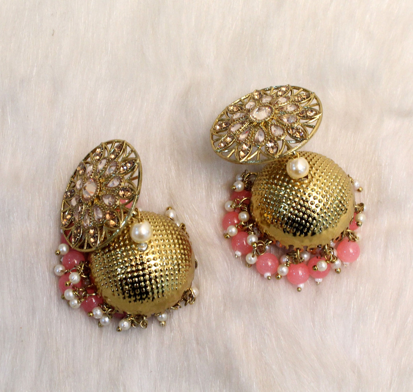 Indian Jhumka Earrings Jewellery/Wedding Indian Jewelry gajri sam Jhumka