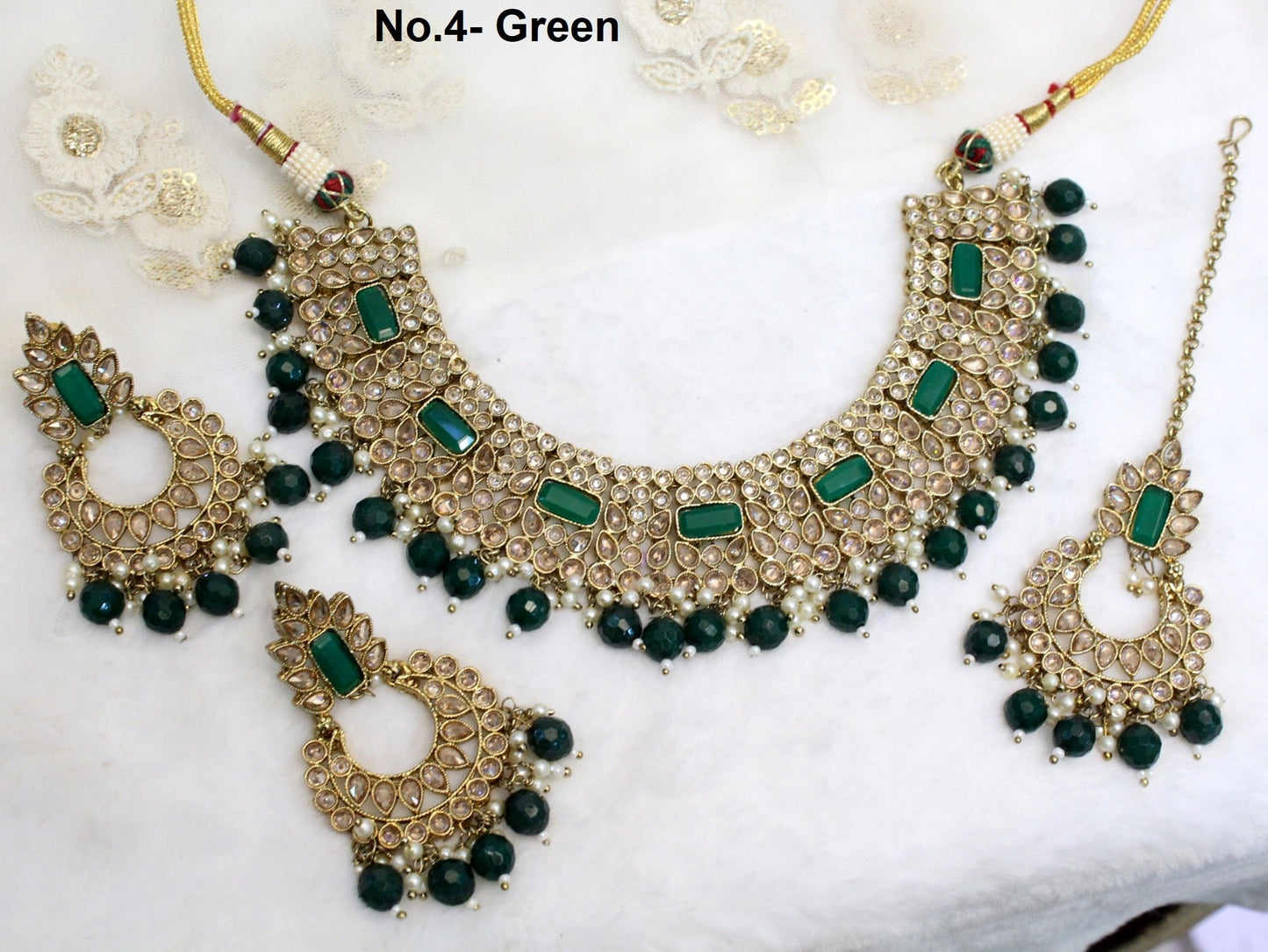 Indian Jewellery/Dark gold necklace Set/Bollywood Gold Indian Jewelry Jewellery Set /Bridesmaid jewellery sets