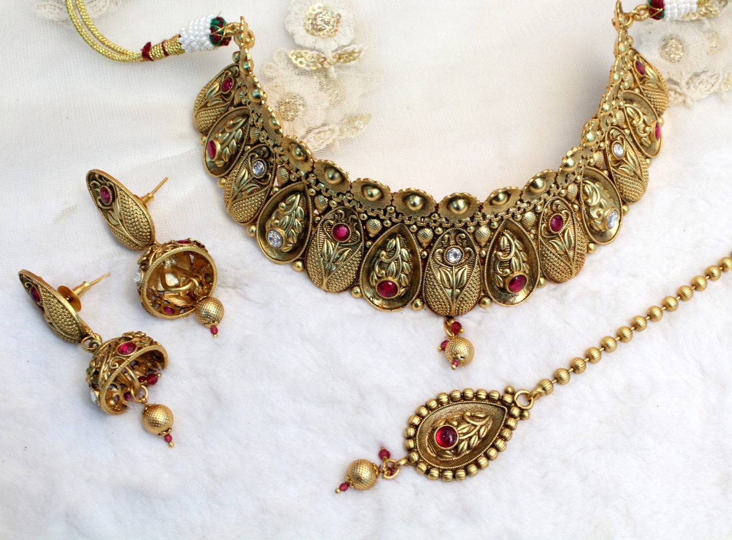 Indian Jewellery/Gold necklace Set/Bollywood Gold Indian Jewelry Jewellery Set /Bridesmaid jewellery sets/Gold jewellery set