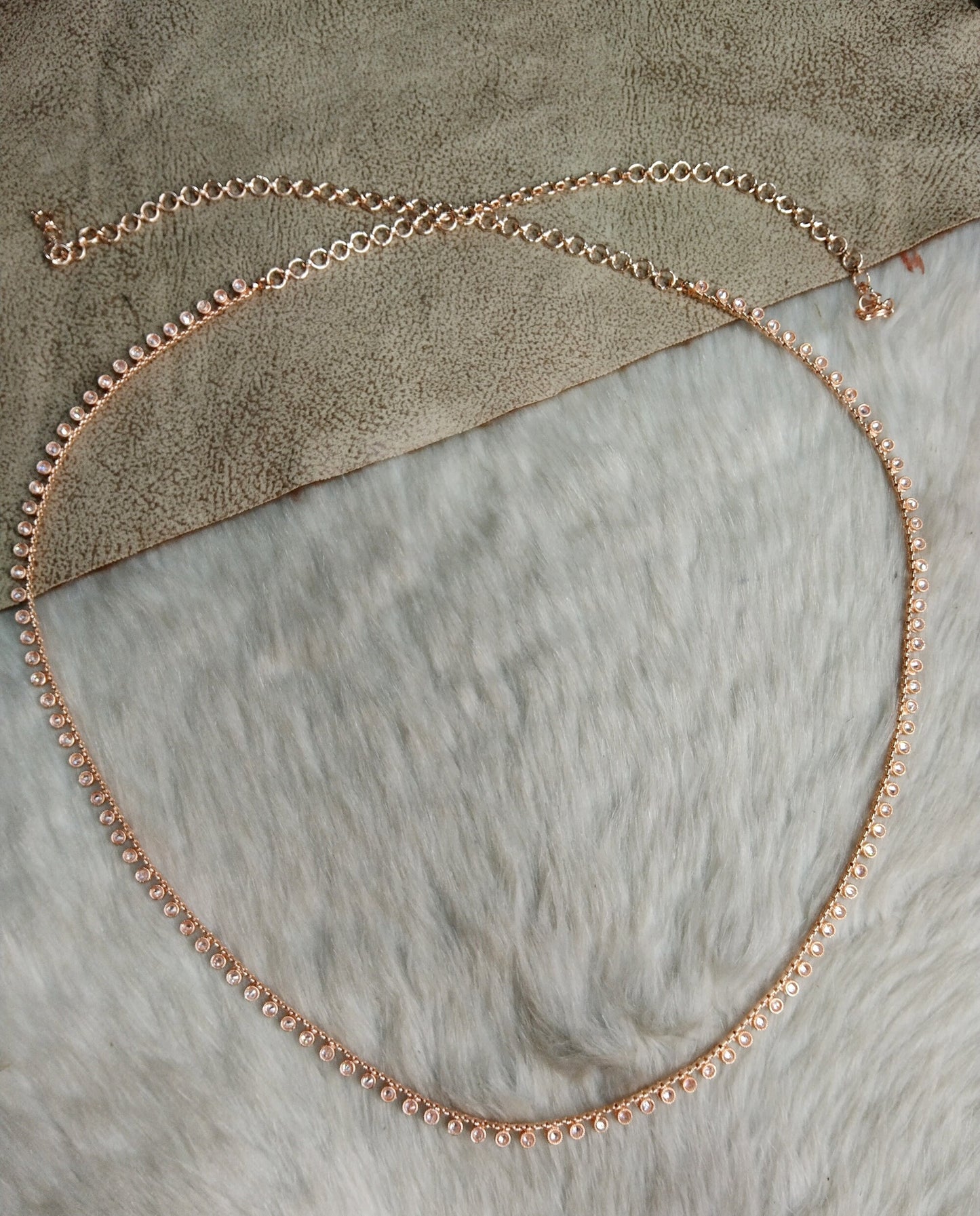 Waist Sari Saree Chain Jewellery Indian Kamarbandh Kamarband Belt/Rose gold Simple Body Chain Jewellery