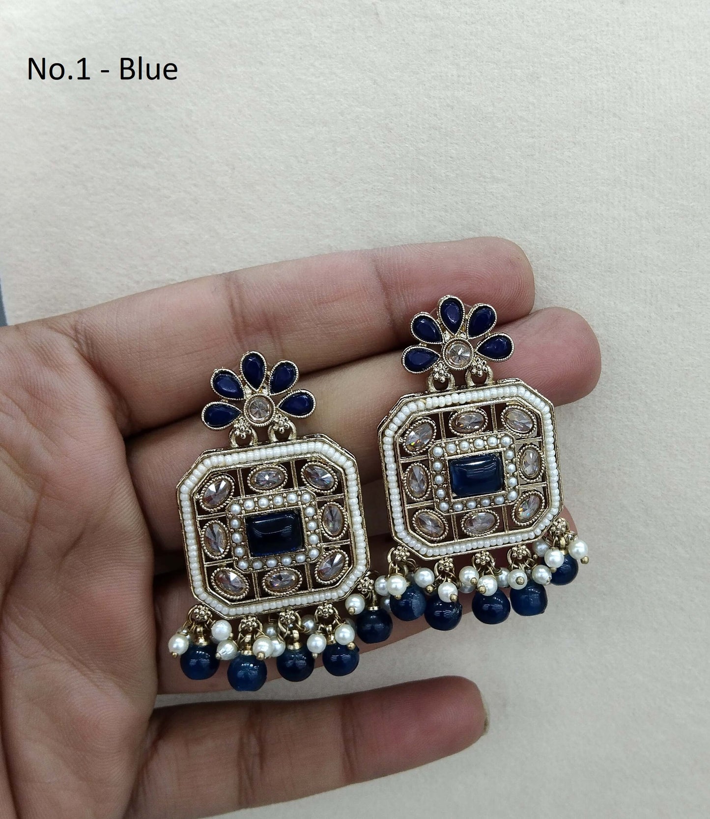 Indian Earrings Jewellery/ Earrings/ bollywood Earrings chirag Set