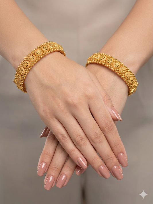 Indian bangles Traditional bollywood jewelry Panshi Gold bangles