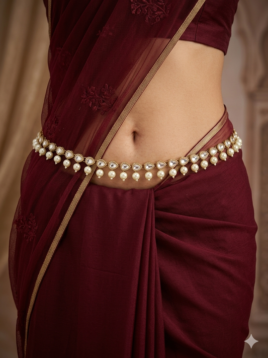Antique Belly chain indian kamarbelt Punam saree chain