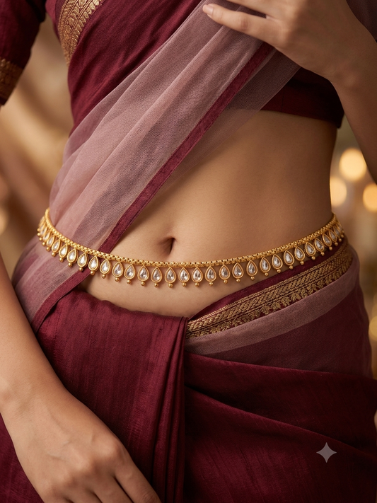 Gold Belly chain indian kamarbelt Marco saree chain