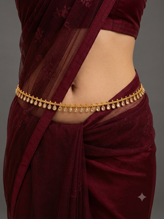 Gold Belly chain indian kamarbelt Marco saree chain