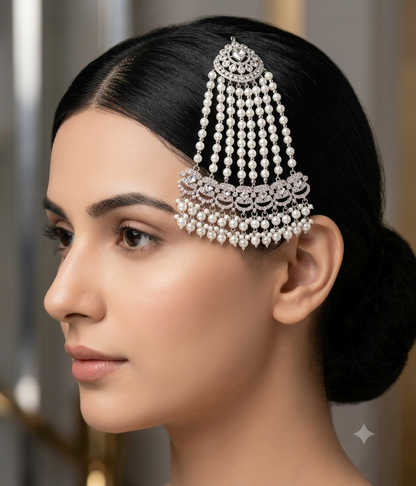 Silver Headpassa Jhumar Tracey Jewellery