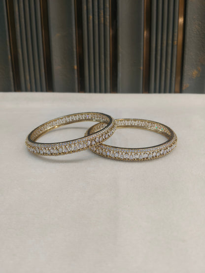 Indian bangles Traditional bollywood jewelry Antique CZ Stone Belle bangles