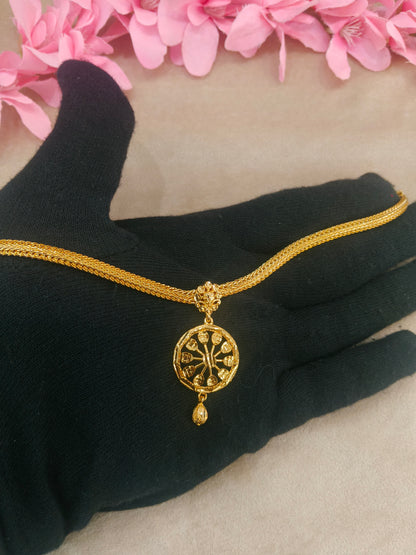 Gold Forming Jewellery Sohi Necklace Set