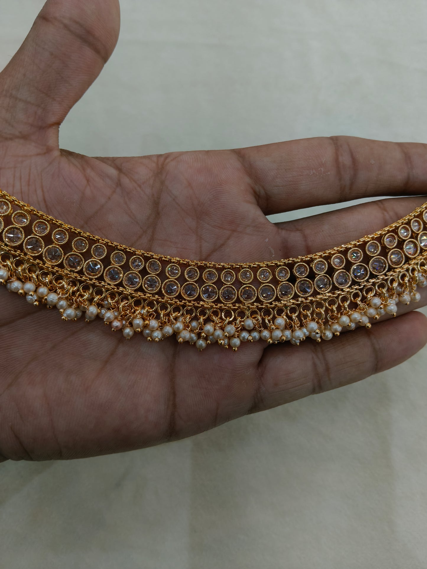 Gold Anklets Jhanjar Payal Alisa Jewellery