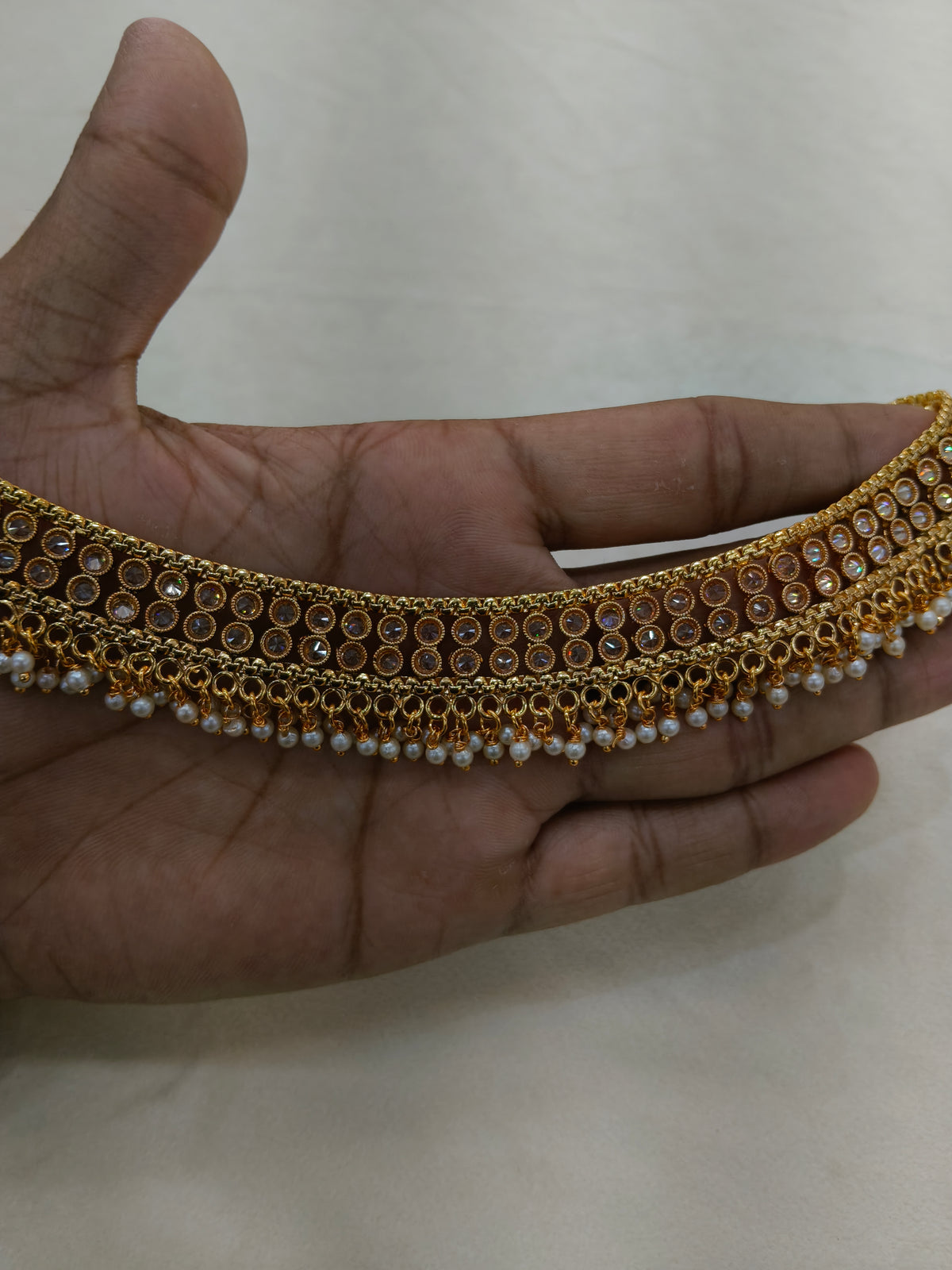 Gold Anklets Jhanjar Payal Alisa Jewellery
