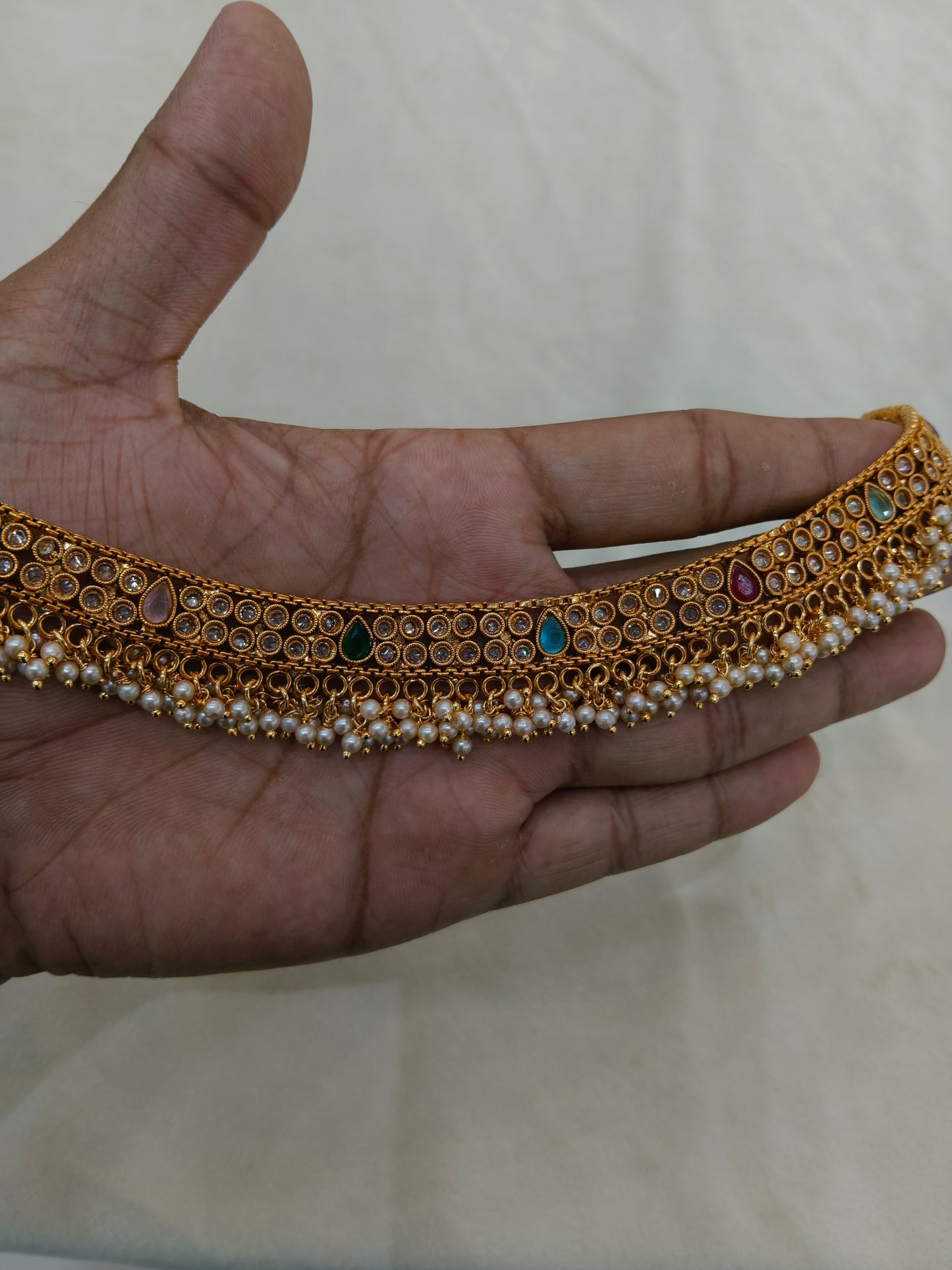 Multi Color Anklets Jhanjar Payal Alisa Jewellery