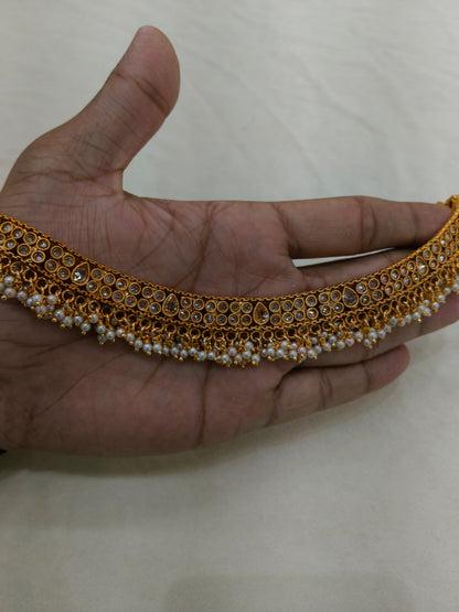 Gold Anklets Jhanjar Payal Alisa Jewellery