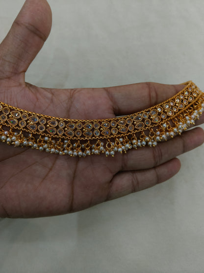Gold Anklets Jhanjar Payal Alisa Jewellery