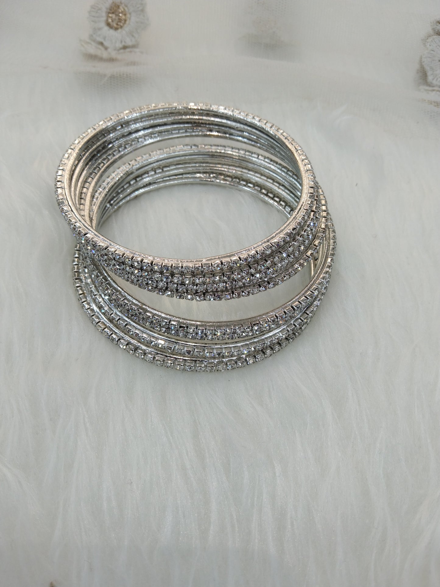 Indian bangles jewellery/Traditional bollywood jewellery/silver bangles/Wedding bracelets