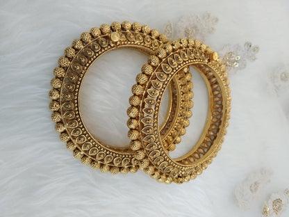 Indian bangles jewellery/Traditional bollywood jewellery/gold pair bangles/Wedding bracelets