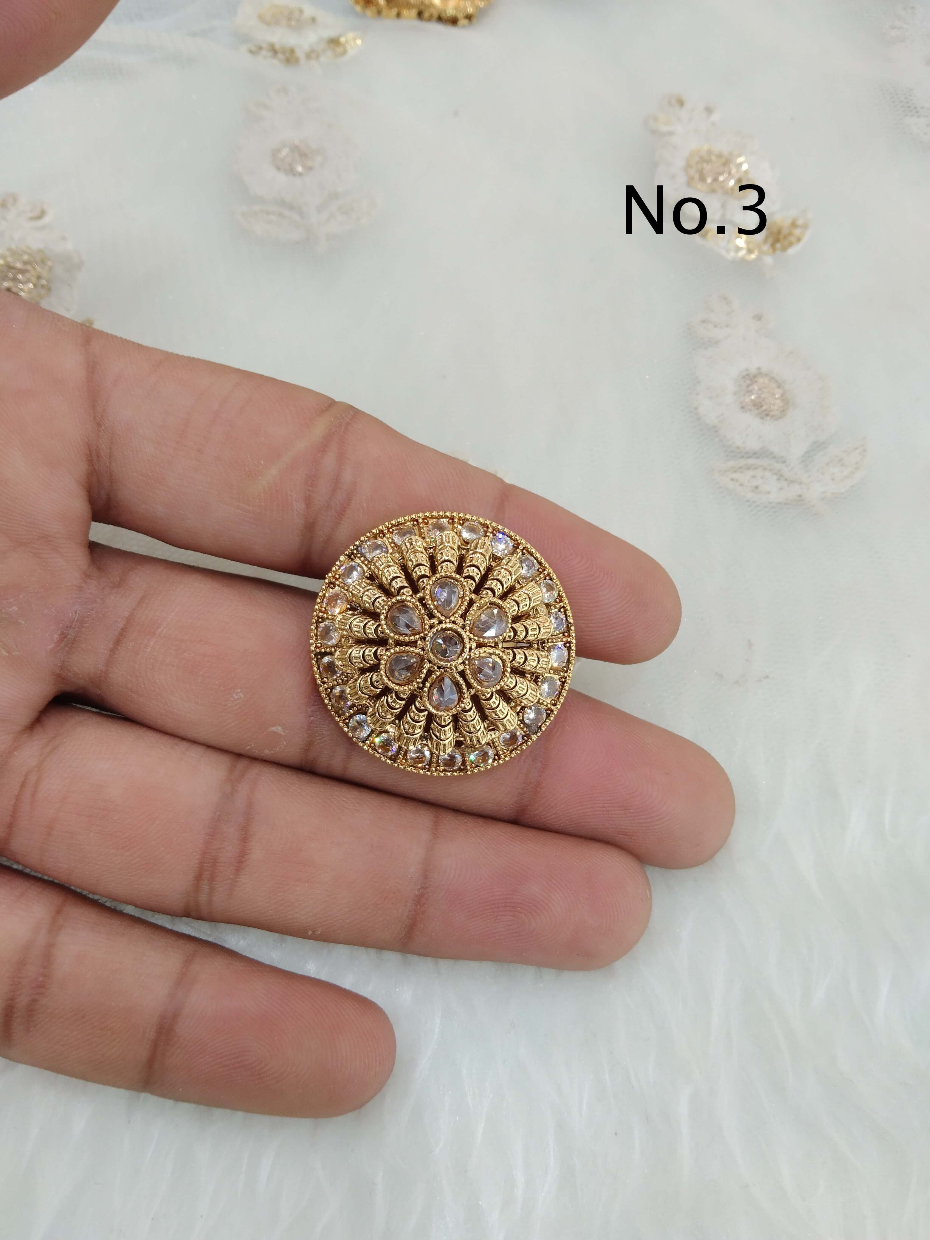 Indian ethnic big round ring for women, Mirror Ring, Boho ring, oxidized  metal, Adjustable, Middle finger ring, … | Women rings, Big statement rings,  Engraved rings