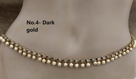 Sari Saree belly Belt Chain Jewellery Indian Kamarbandh Kamarband