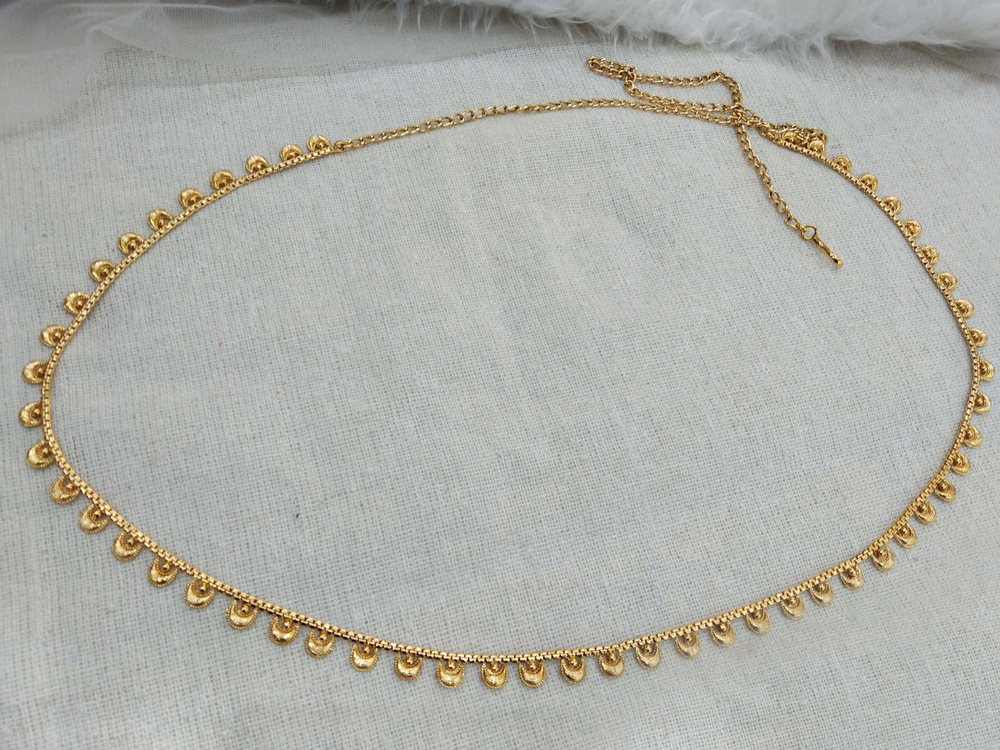 Gold belt Sari Saree belly Chain Jewellery Indian Kamarbandh Kamarband Belt