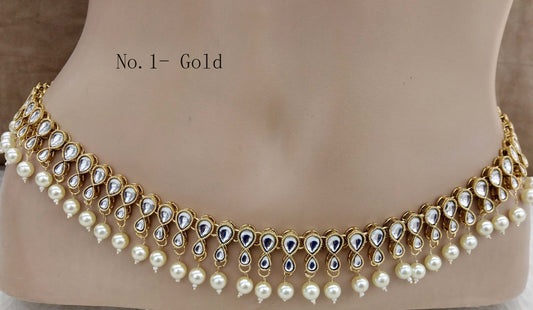 Antique Gold  Belt Sari Saree Belly Chain Jewellery Indian Kamarbandh Kamarband Belt Online
