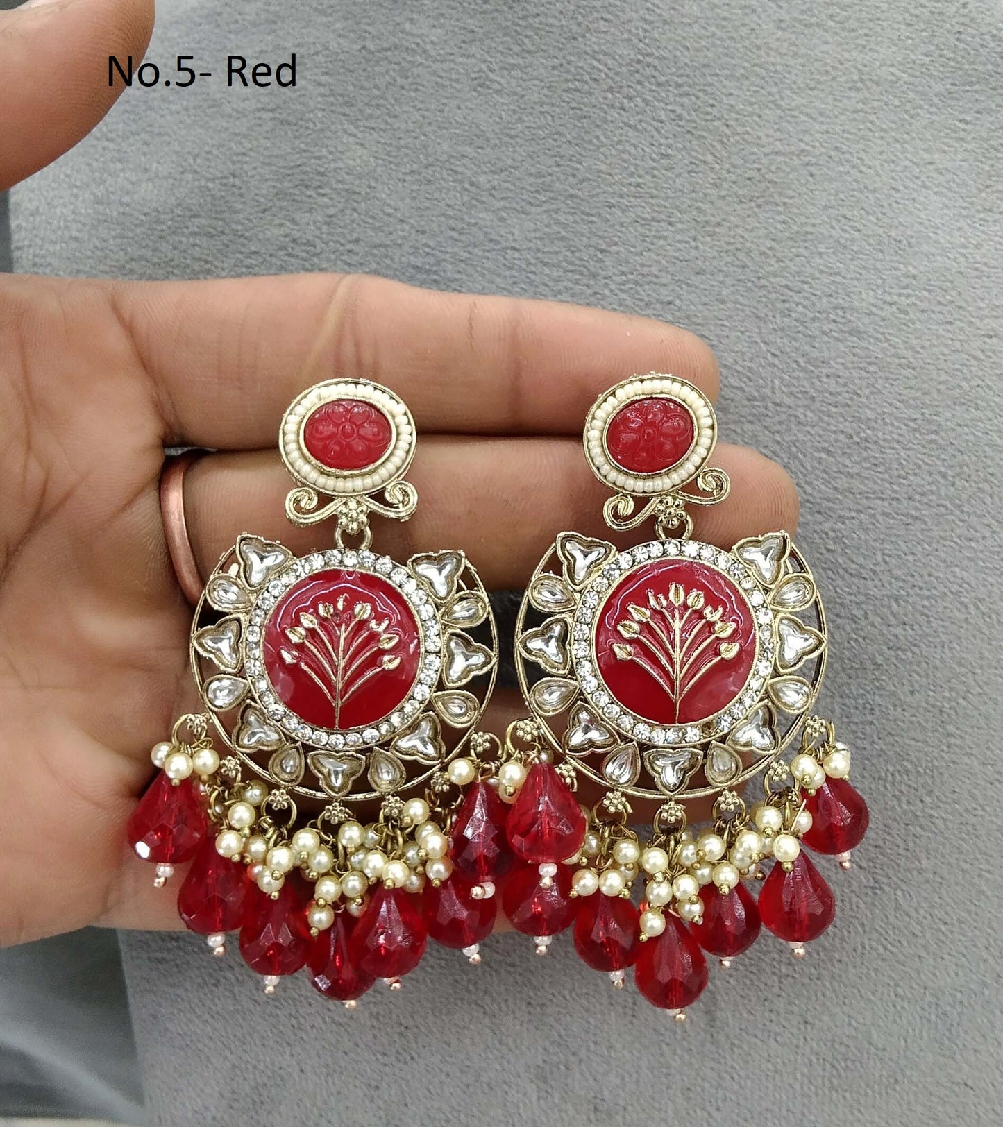 Indian Earrings Jewellery/ Earrings/ bollywood Earrings sher Set