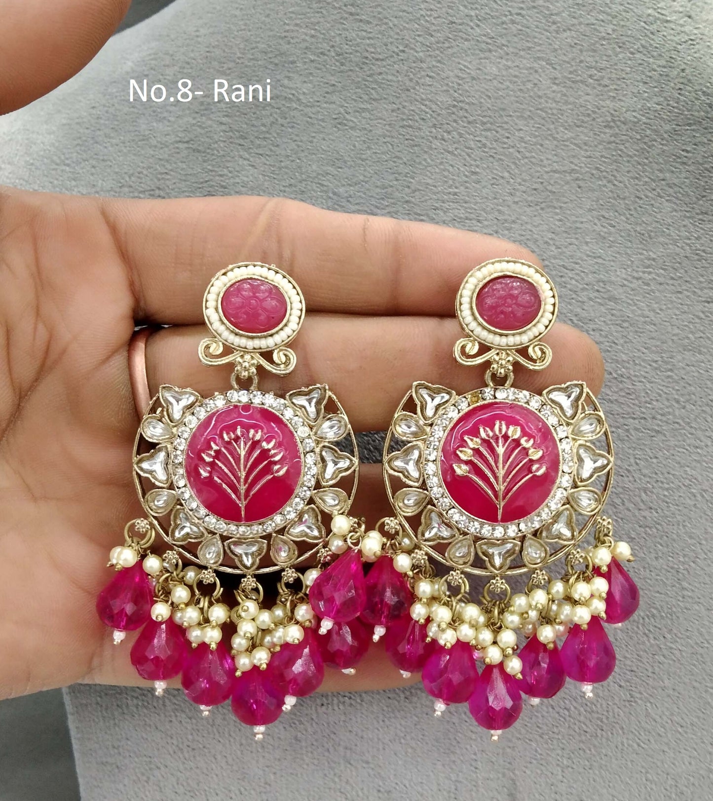 Indian Earrings Jewellery/ Earrings/ bollywood Earrings sher Set