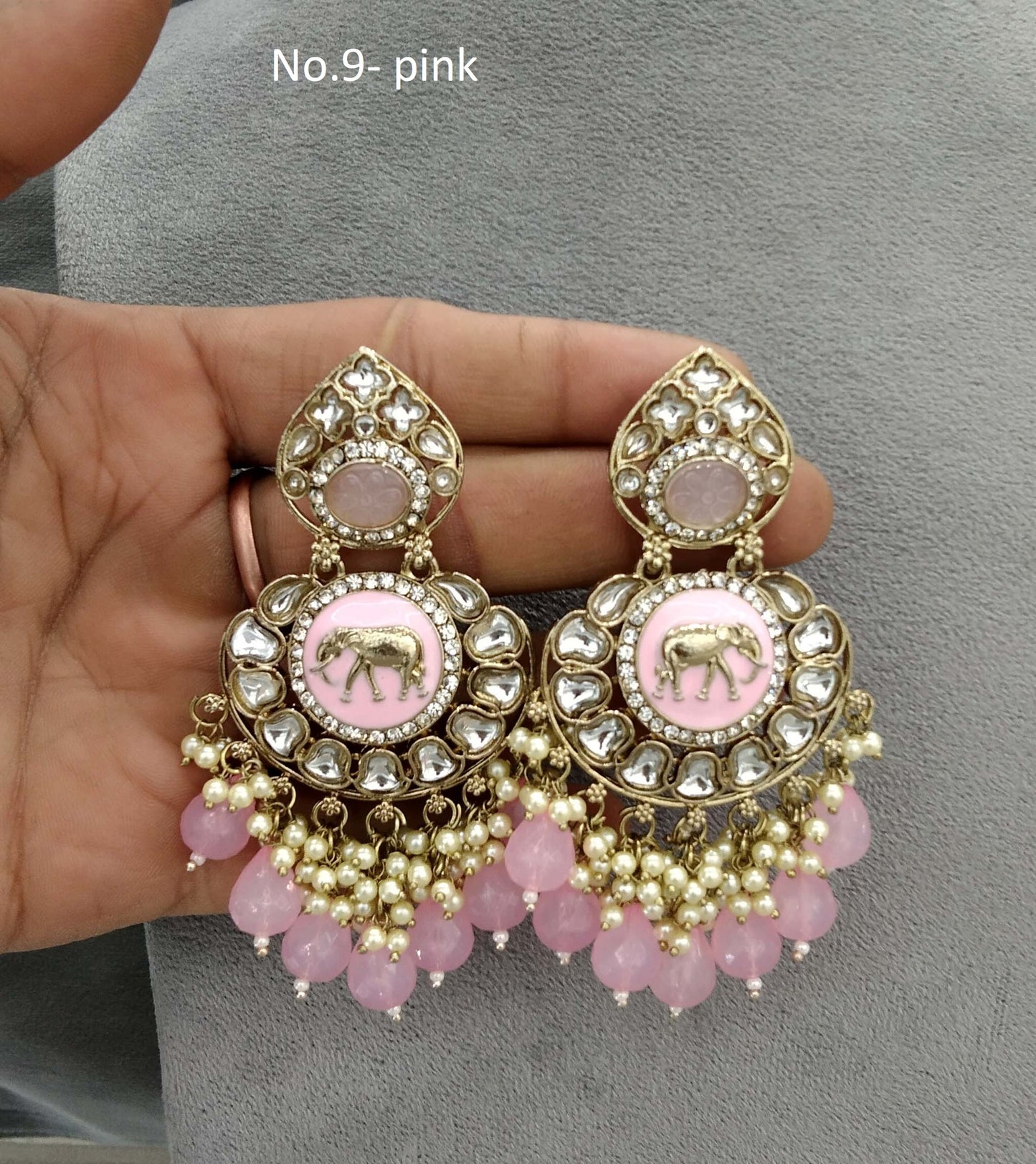 Indian Earrings Jewellery/ Earrings/ bollywood Earrings sher Set