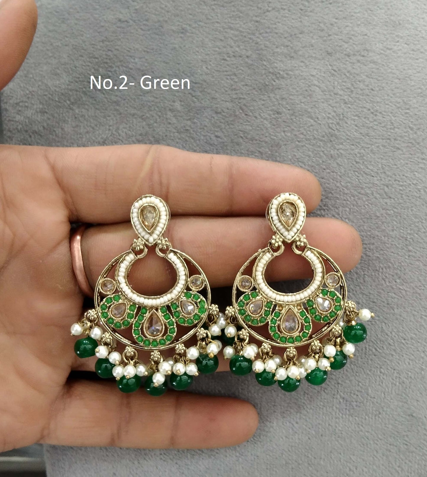 Indian Earrings Jewellery/ Earrings/ bollywood Earrings switi Set