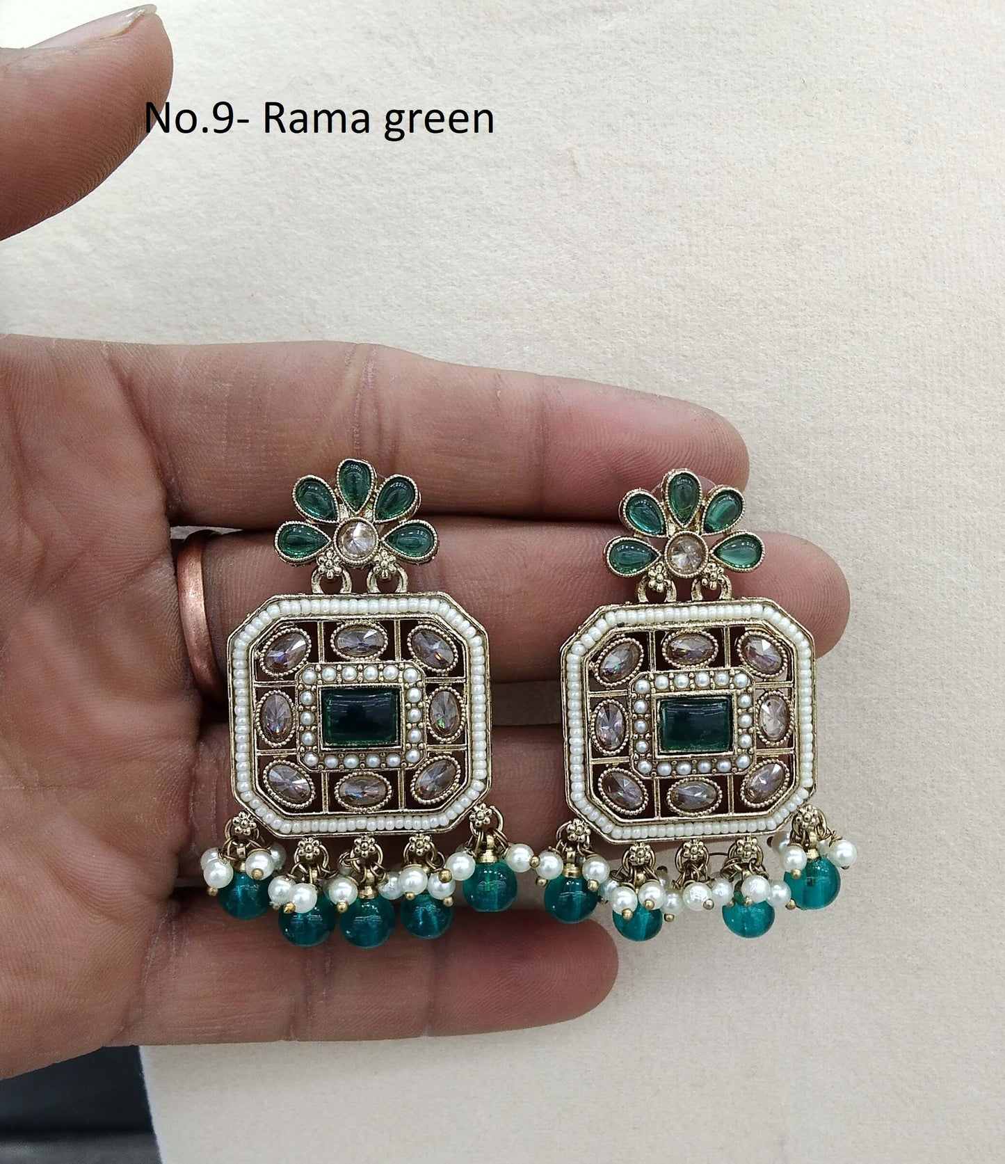Indian Earrings Jewellery/ Earrings/ bollywood Earrings chirag Set