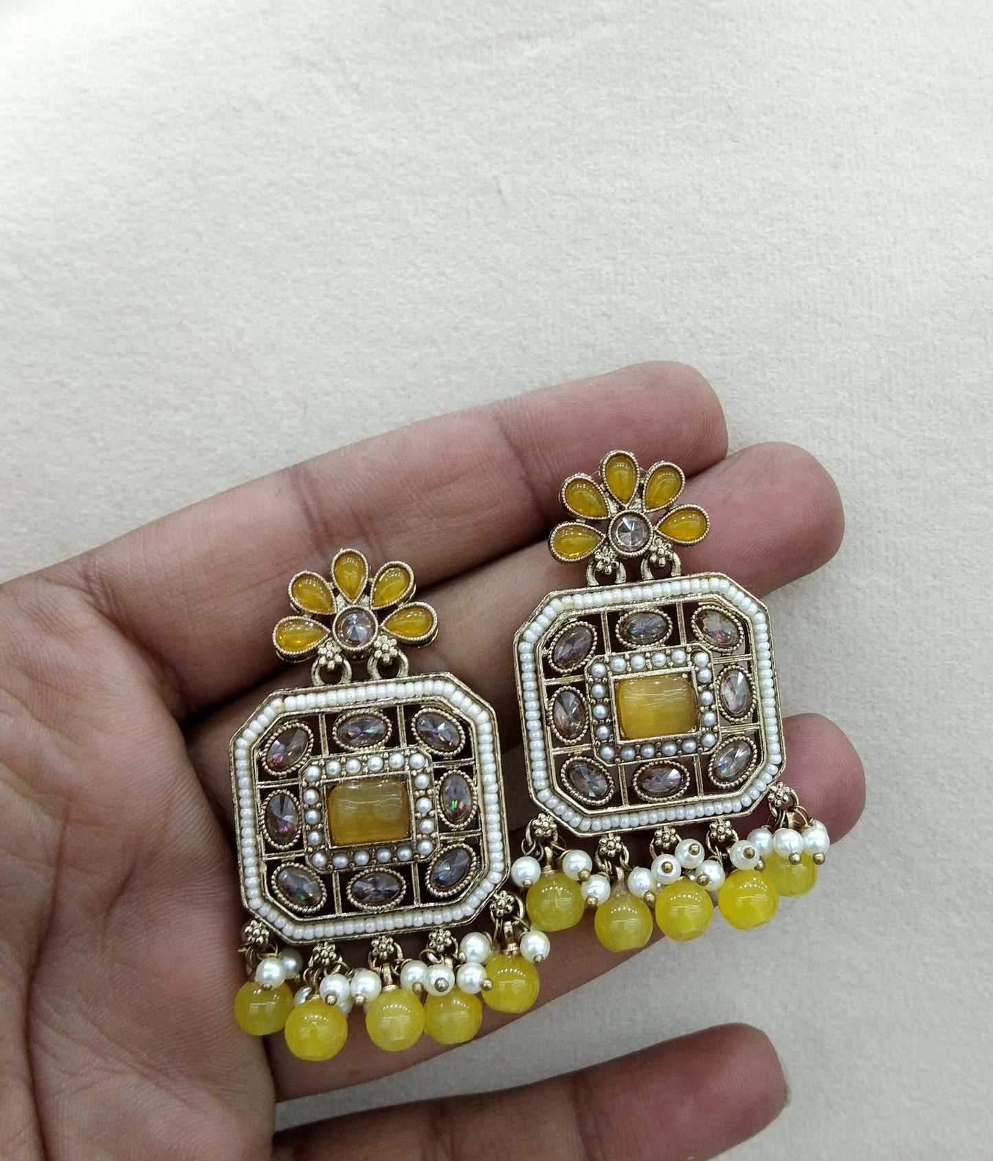 Indian Earrings Jewellery/ Earrings/ bollywood Earrings chirag Set